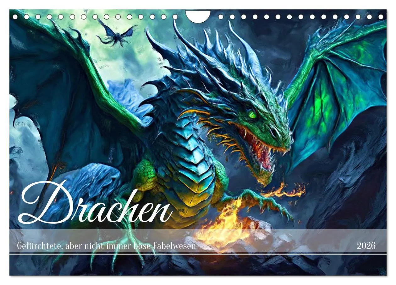Cover: 9783457357538 | Drachen - Gefürchtete, aber nicht immer böse Fabelwesen...
