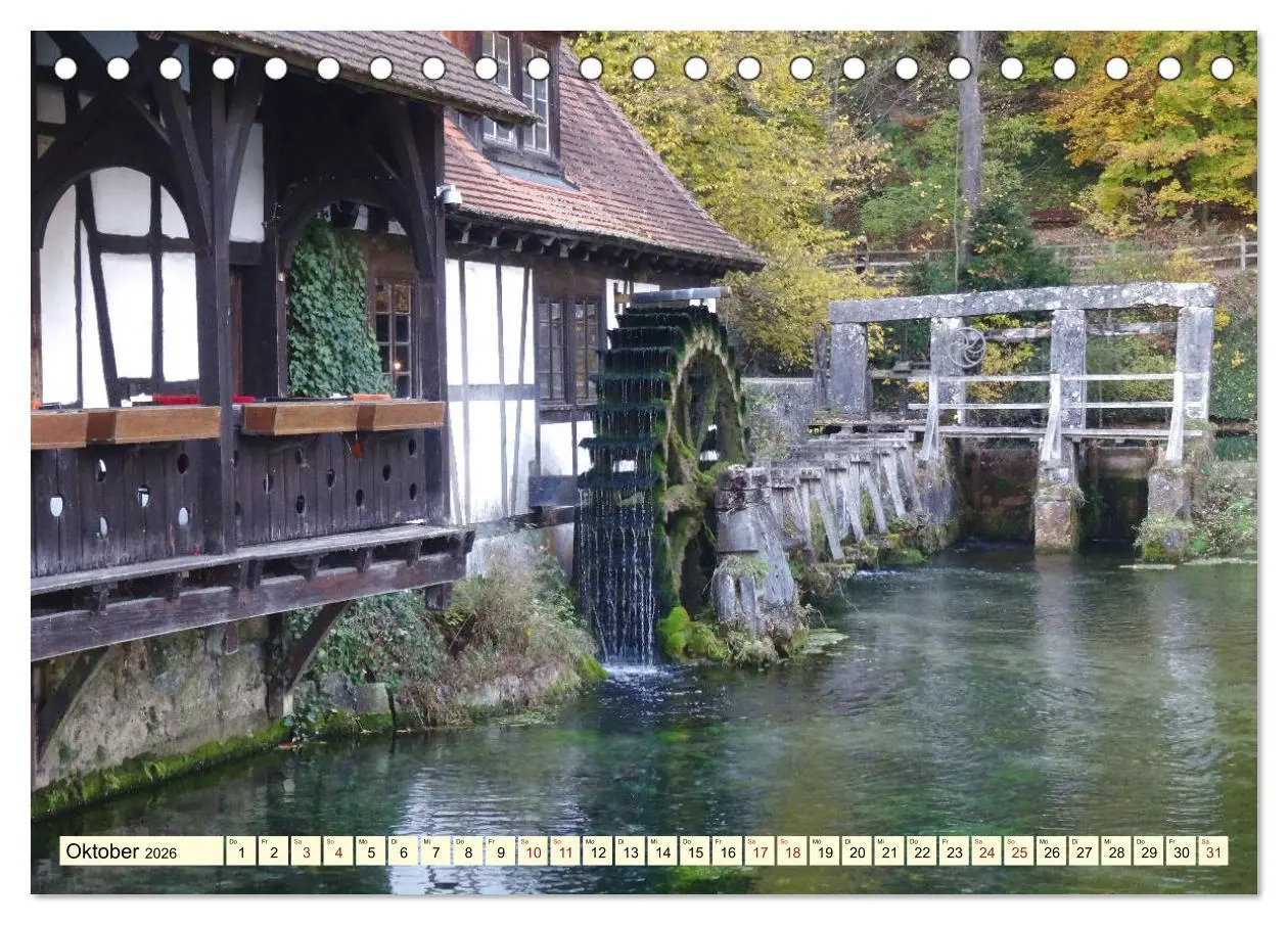 Bild: 9783457807538 | Sehenswertes im Schwaben-Land (Tischkalender 2026 DIN A5 quer),...
