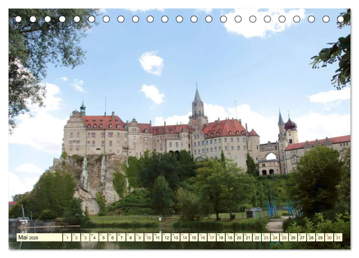 Bild: 9783457807538 | Sehenswertes im Schwaben-Land (Tischkalender 2026 DIN A5 quer),...