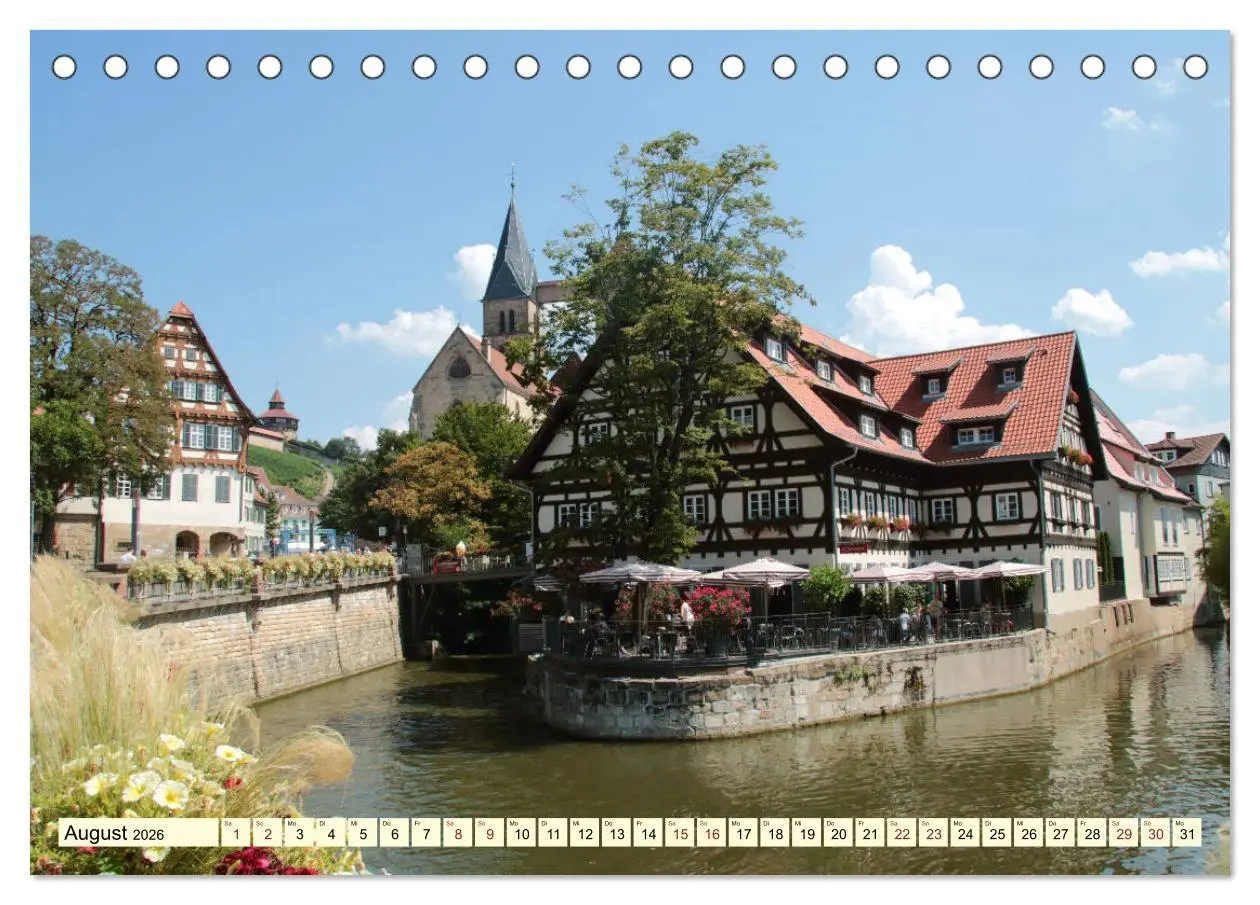 Bild: 9783457807538 | Sehenswertes im Schwaben-Land (Tischkalender 2026 DIN A5 quer),...