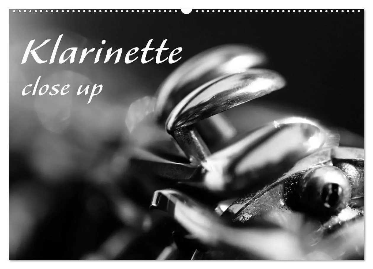 Cover: 9783457977538 | Klarinette - close up (Wandkalender 2026 DIN A2 quer), CALVENDO...