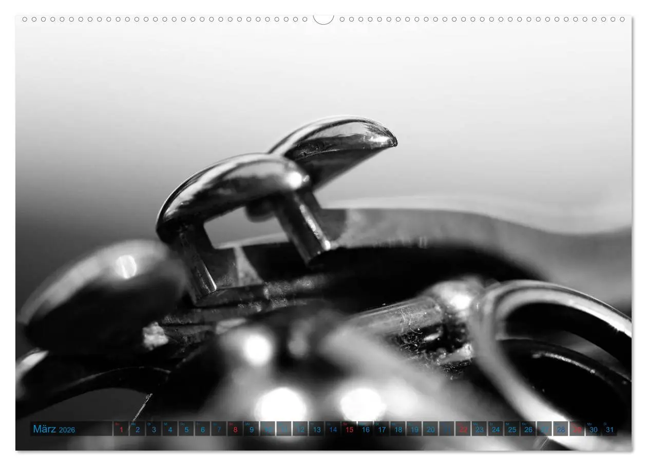 Bild: 9783457977538 | Klarinette - close up (Wandkalender 2026 DIN A2 quer), CALVENDO...