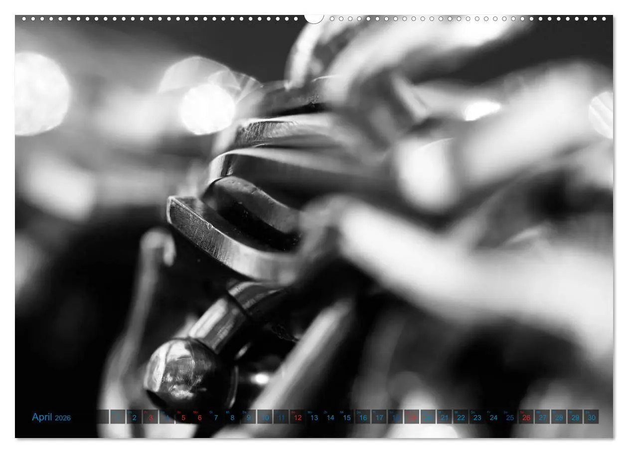 Bild: 9783457977538 | Klarinette - close up (Wandkalender 2026 DIN A2 quer), CALVENDO...