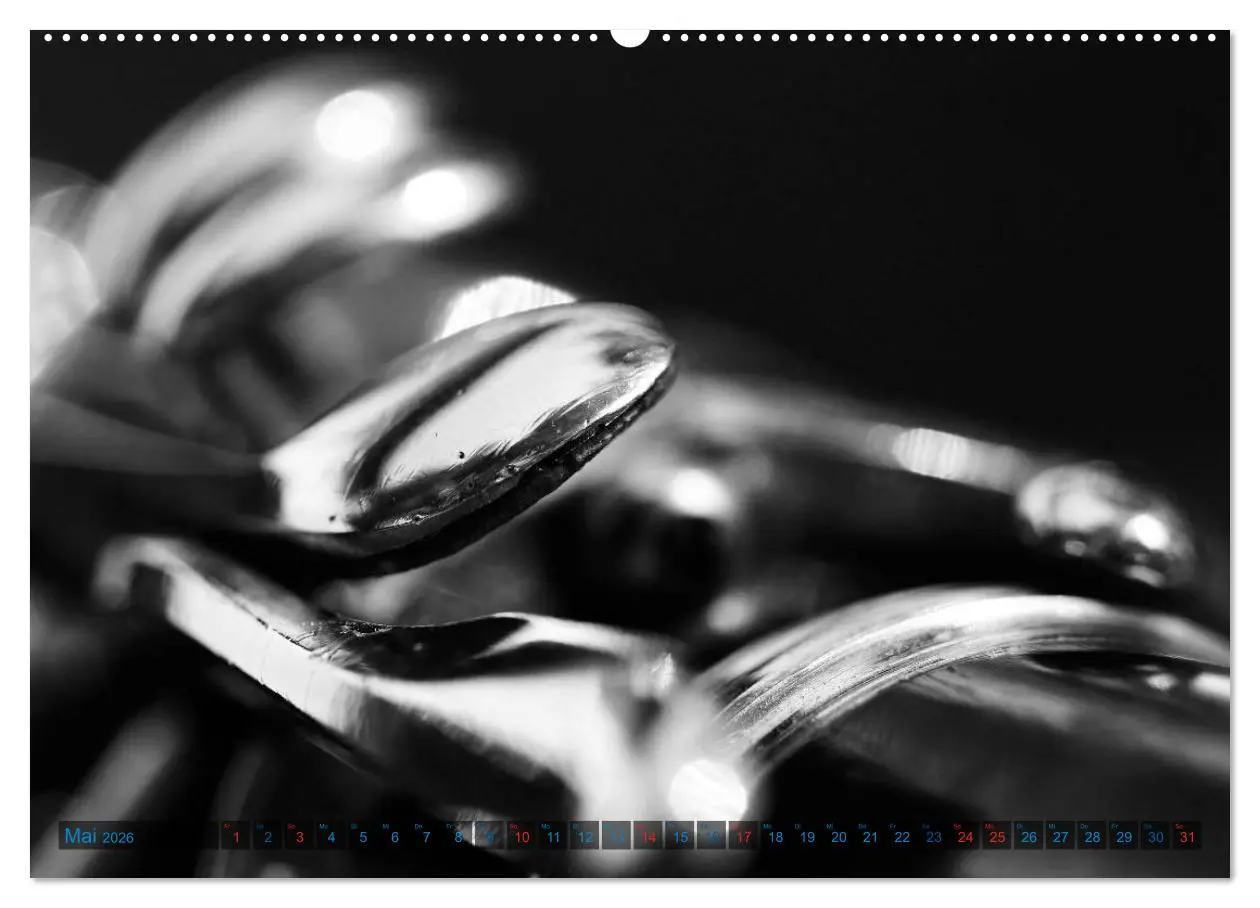 Bild: 9783457977538 | Klarinette - close up (Wandkalender 2026 DIN A2 quer), CALVENDO...