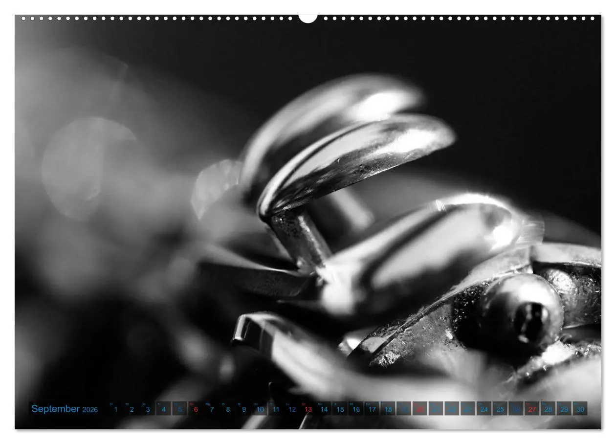 Bild: 9783457977538 | Klarinette - close up (Wandkalender 2026 DIN A2 quer), CALVENDO...