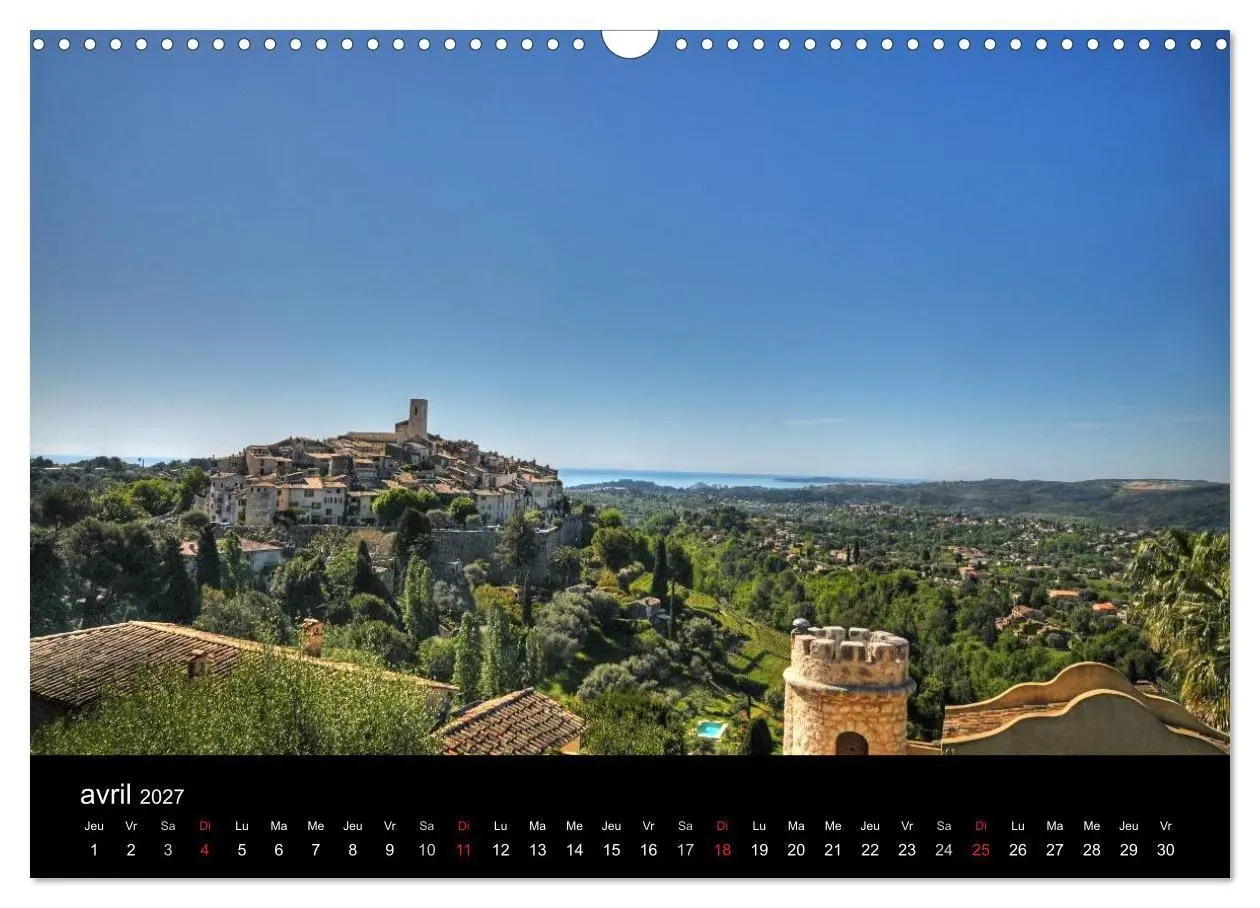 Bild: 9783569917538 | Côte d'Azur entre Mer et Montagne (Calendrier mural 2027 DIN A3...