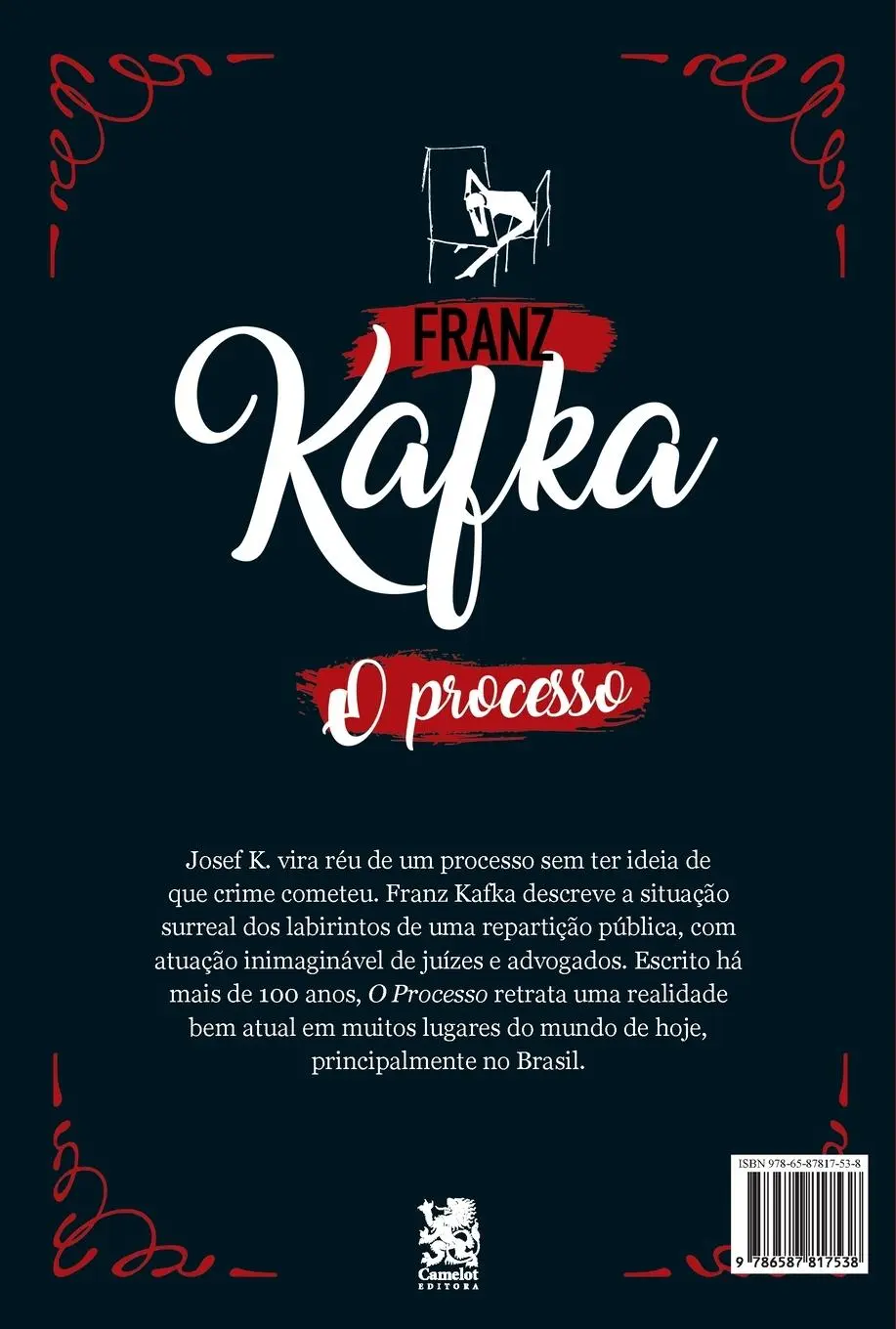 Rückseite: 9786587817538 | O Processo | Franz Kafka | Taschenbuch | Portugiesisch | 2023