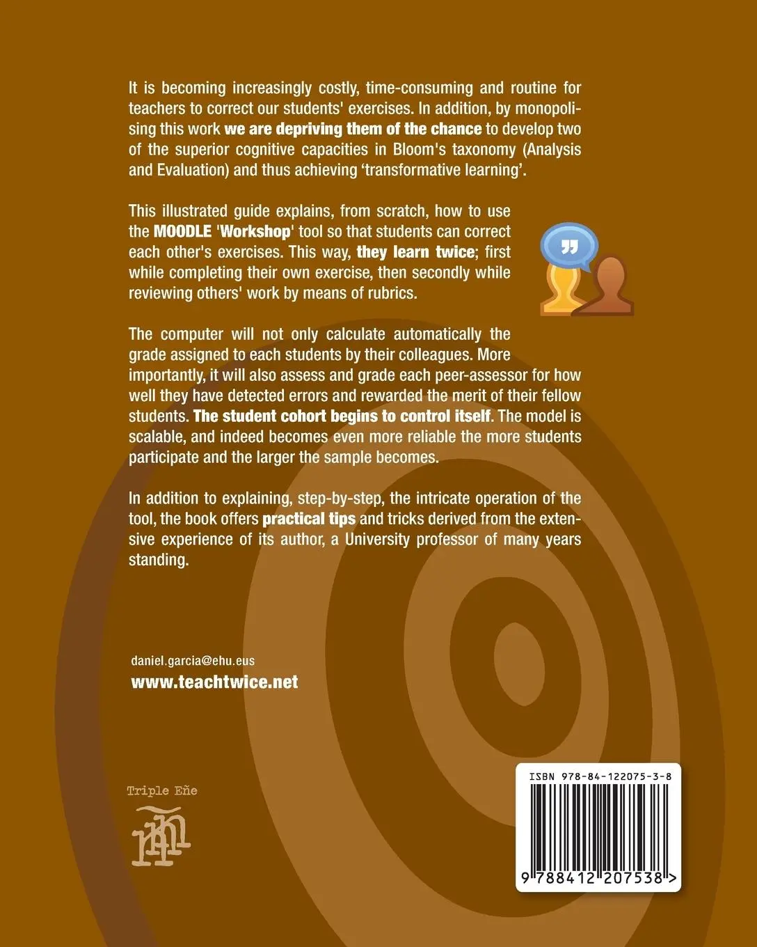 Rückseite: 9788412207538 | Teach Twice | Daniel García González | Taschenbuch | Englisch | 2020