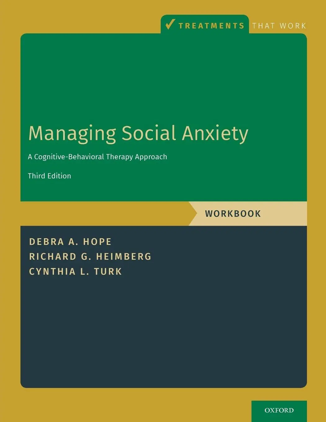 Cover: 9780190247638 | Managing Social Anxiety, Workbook | Hope | Taschenbuch | Englisch