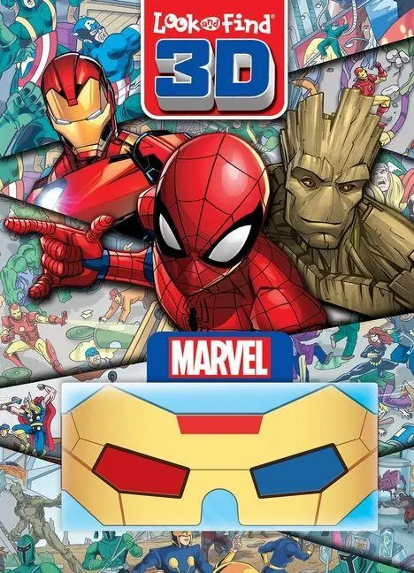 Cover: 9781503767638 | Marvel: Look and Find 3D | Pi Kids | Buch | Gebunden | Englisch | 2023