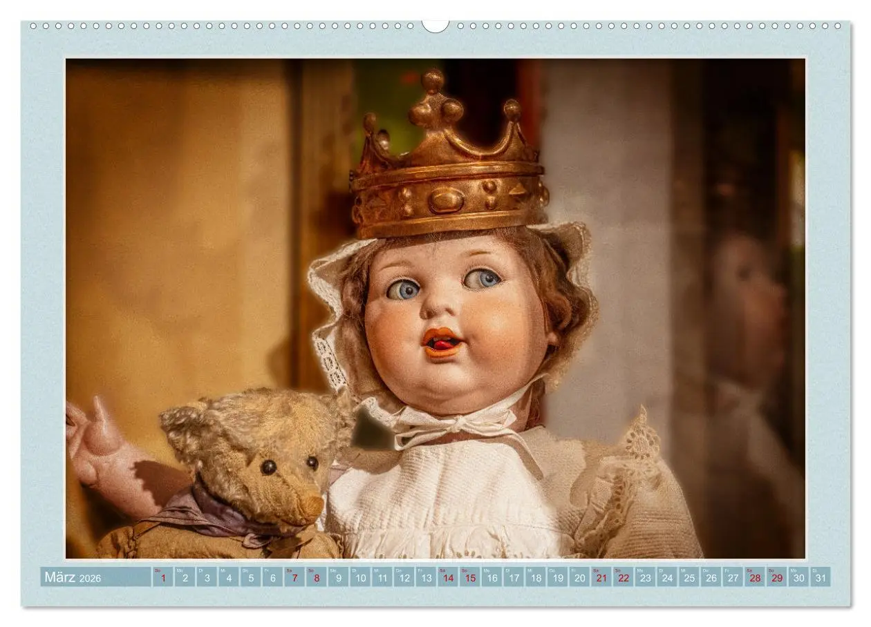 Bild: 9783457417638 | Die Puppengalerie (hochwertiger Premium Wandkalender 2026 DIN A2...