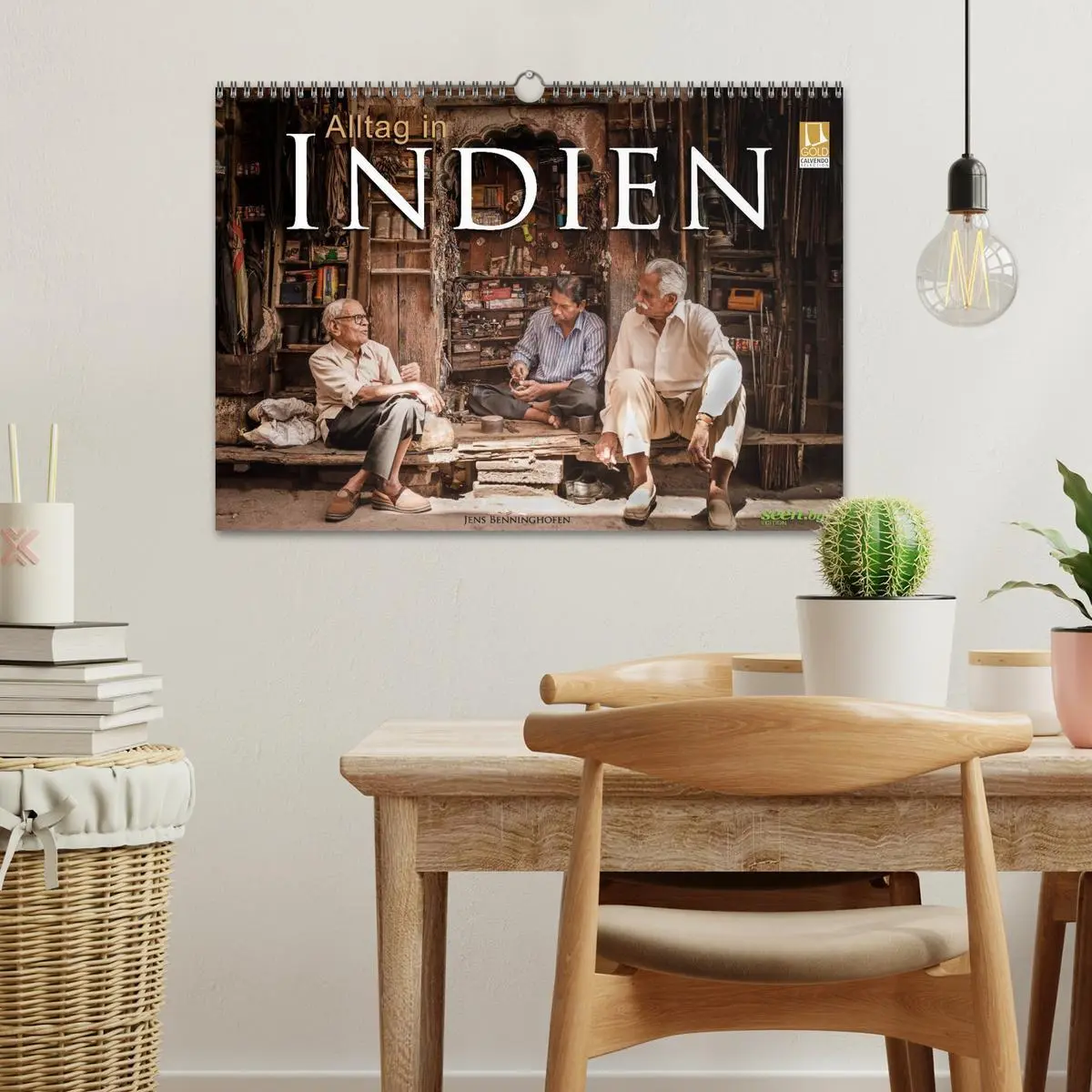 Bild: 9783457967638 | Alltag in Indien (Wandkalender 2026 DIN A3 quer), CALVENDO...