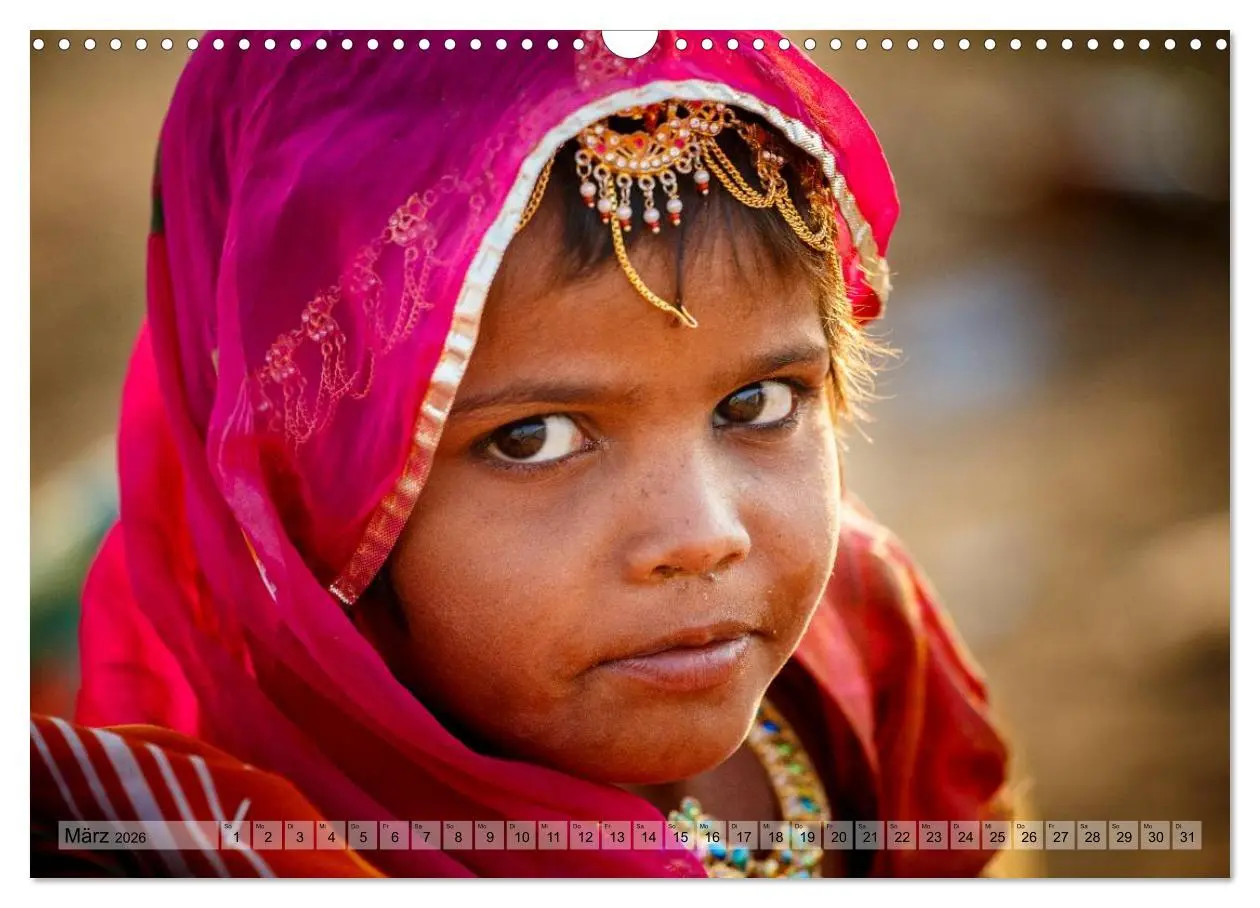 Bild: 9783457967638 | Alltag in Indien (Wandkalender 2026 DIN A3 quer), CALVENDO...