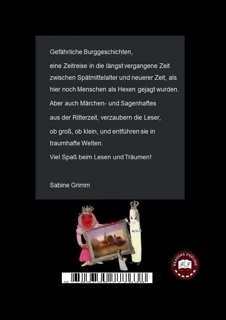 Rückseite: 9783735777638 | Gefährliche Burggeschichten | zum Vor- und Selbstlesen | Sabine Grimm
