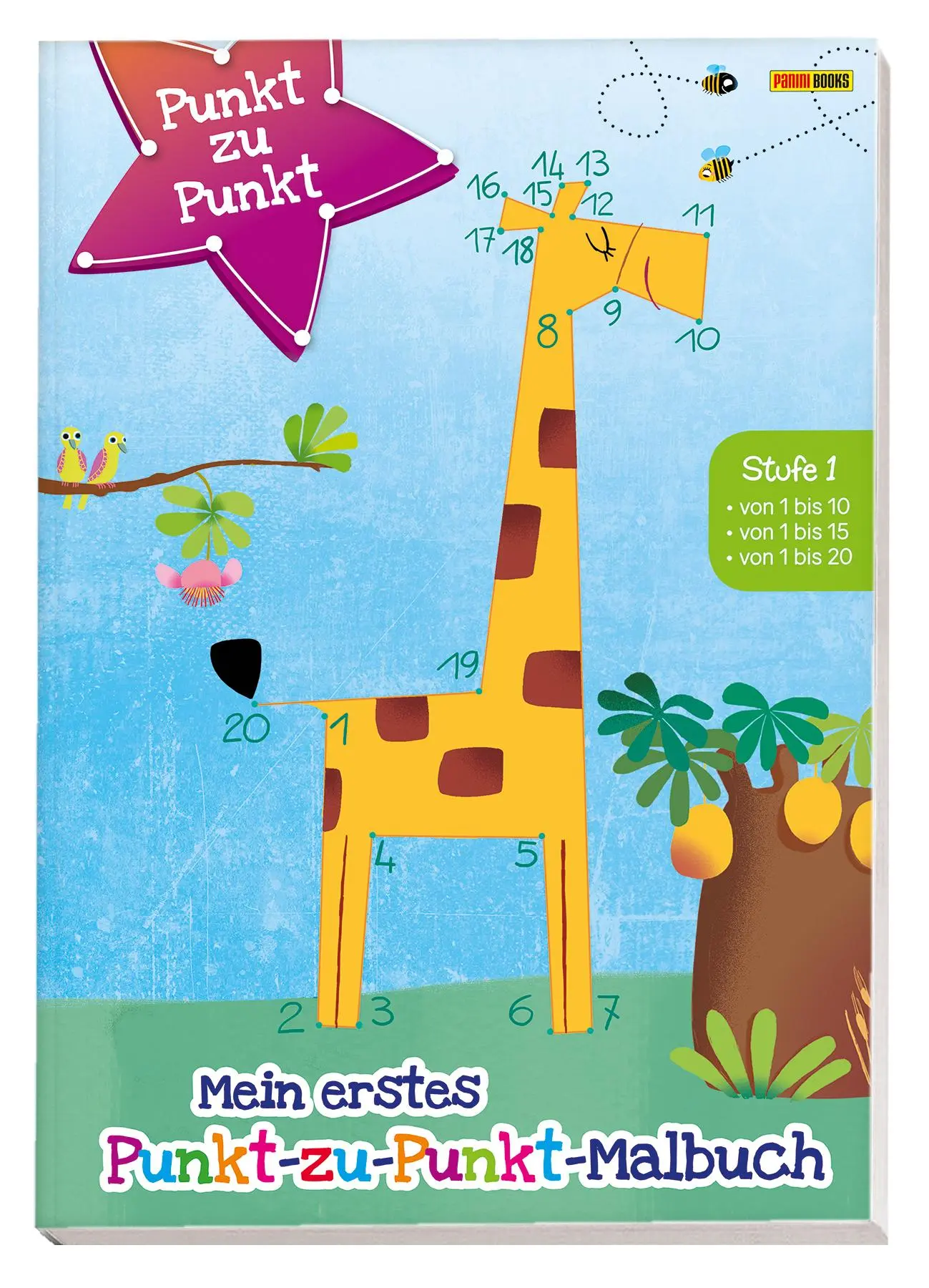 Cover: 9783833237638 | Mein erstes Punkt-zu-Punkt-Malbuch Stufe 1 | Zahlen 1-20 | Rauch