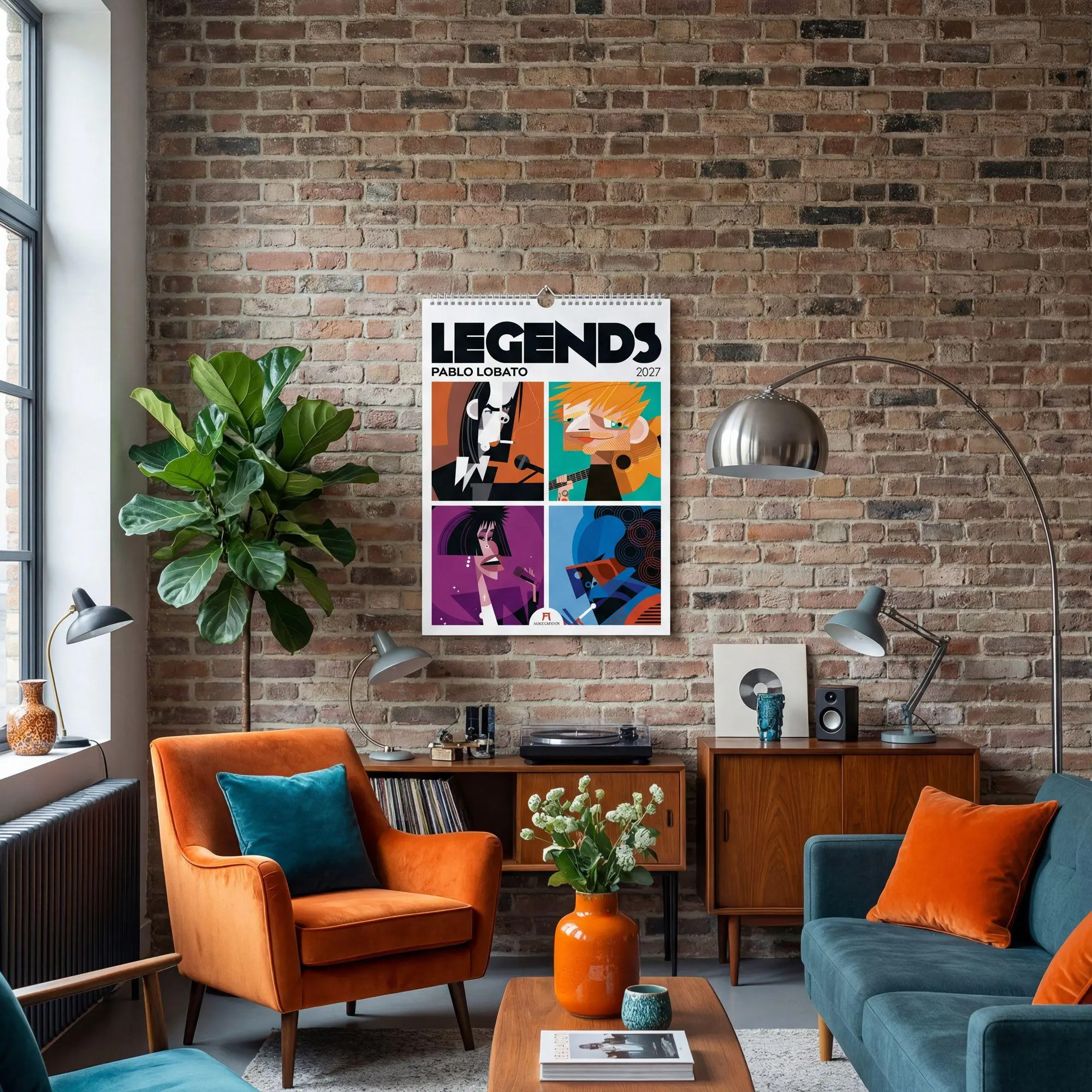 Bild: 9783838427638 | Legends Kalender 2027 Musiklegenden | Pablo Lobato (u. a.) | Kalender