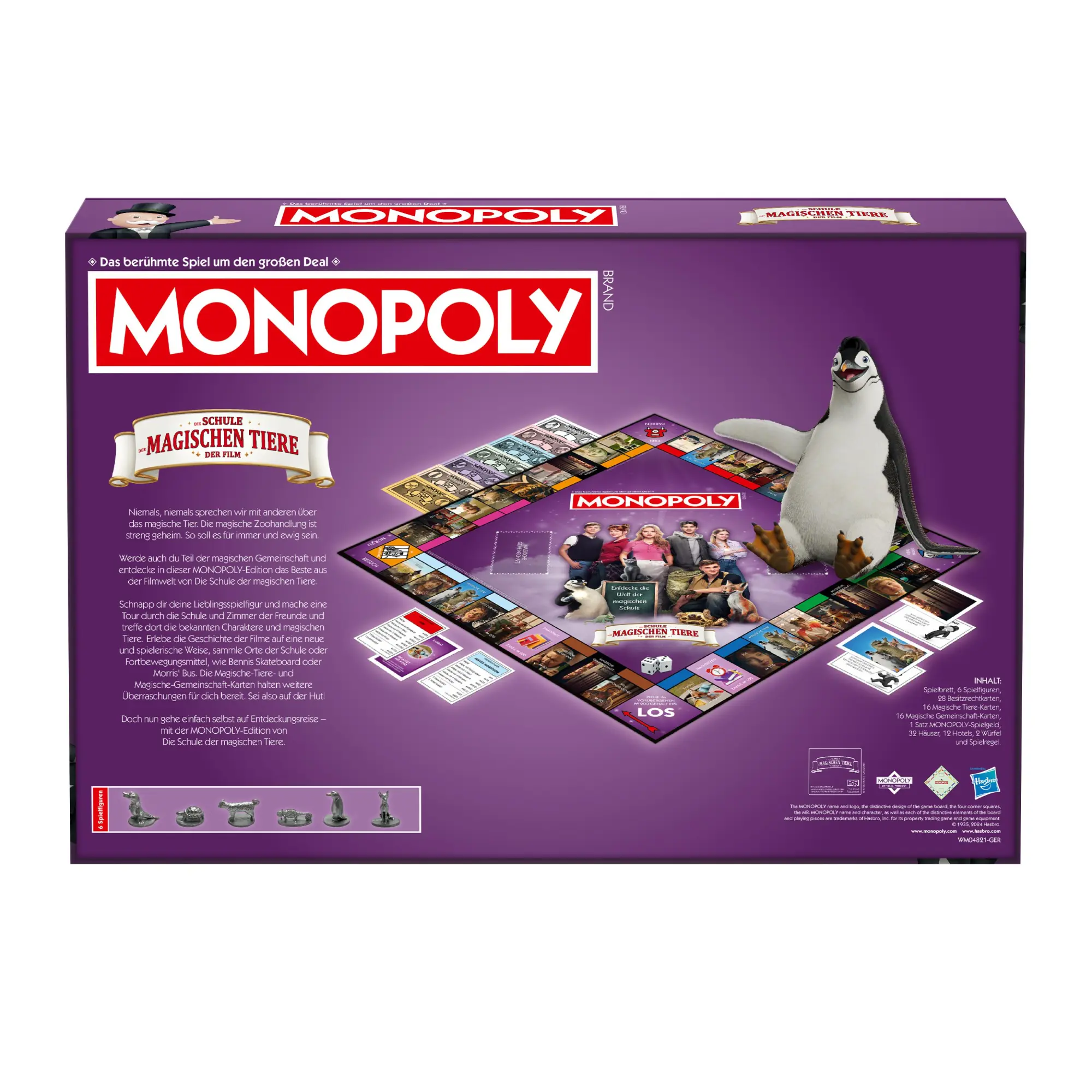 Bild: 5036905057738 | Monopoly die Schule der Magischen Tiere | Spiel | Deutsch | 2026