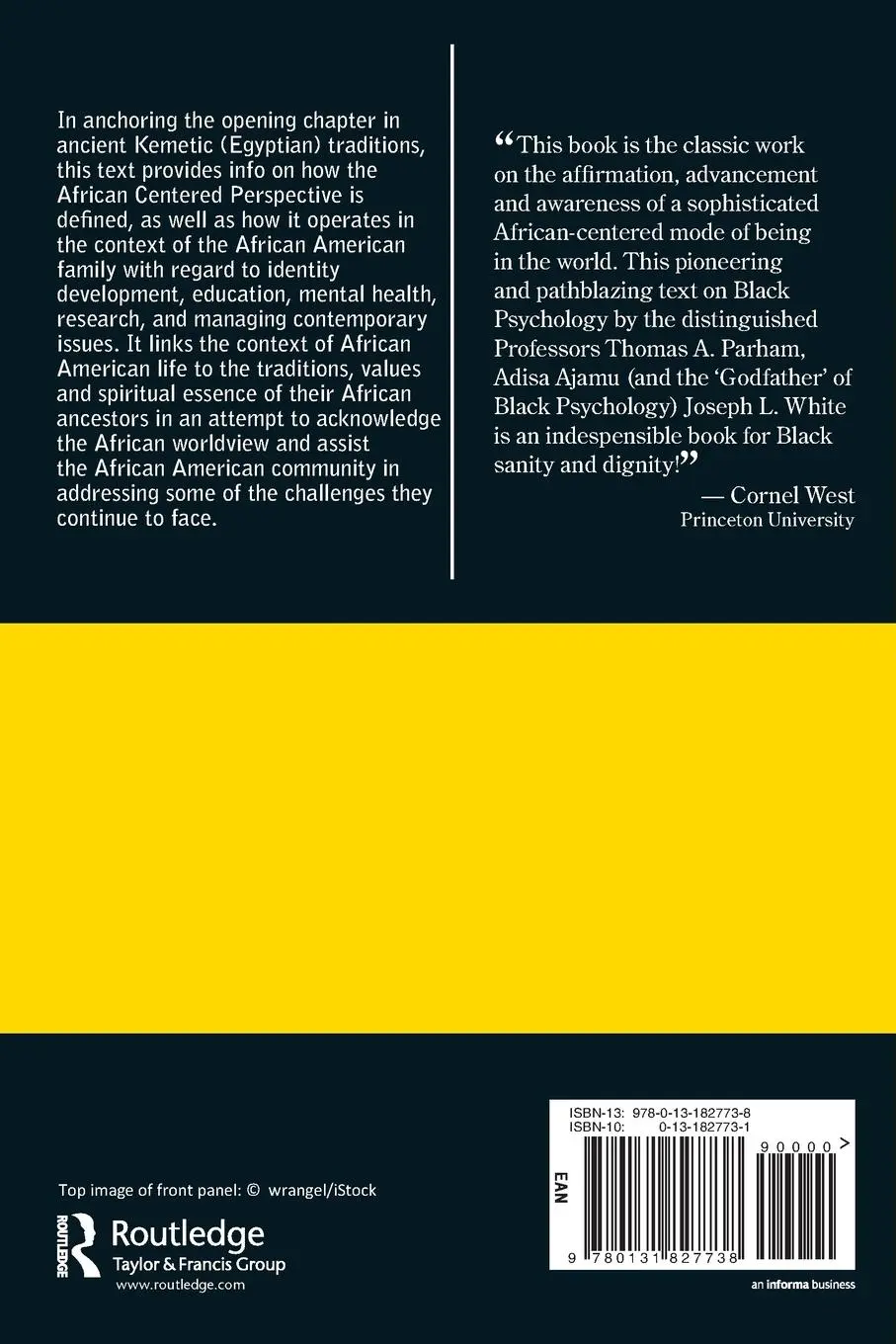 Rückseite: 9780131827738 | Psychology of Blacks | Thomas A Parham | Taschenbuch | Englisch | 2010