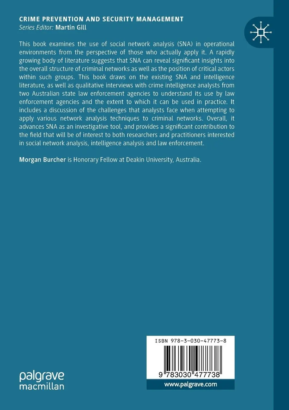 Rückseite: 9783030477738 | Social Network Analysis and Law Enforcement | Morgan Burcher | Buch