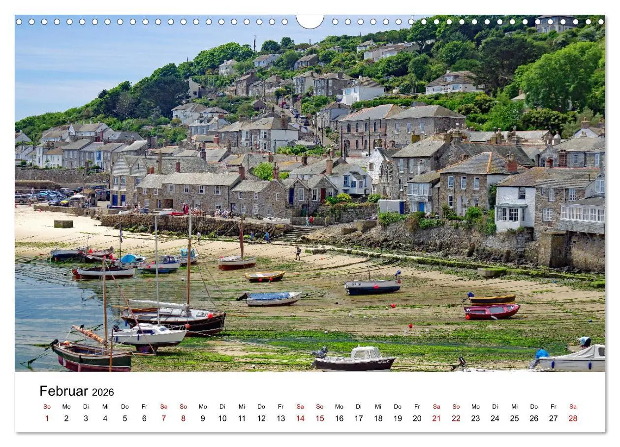 Bild: 9783457887738 | Cornwall und Wales (Wandkalender 2026 DIN A3 quer), CALVENDO...