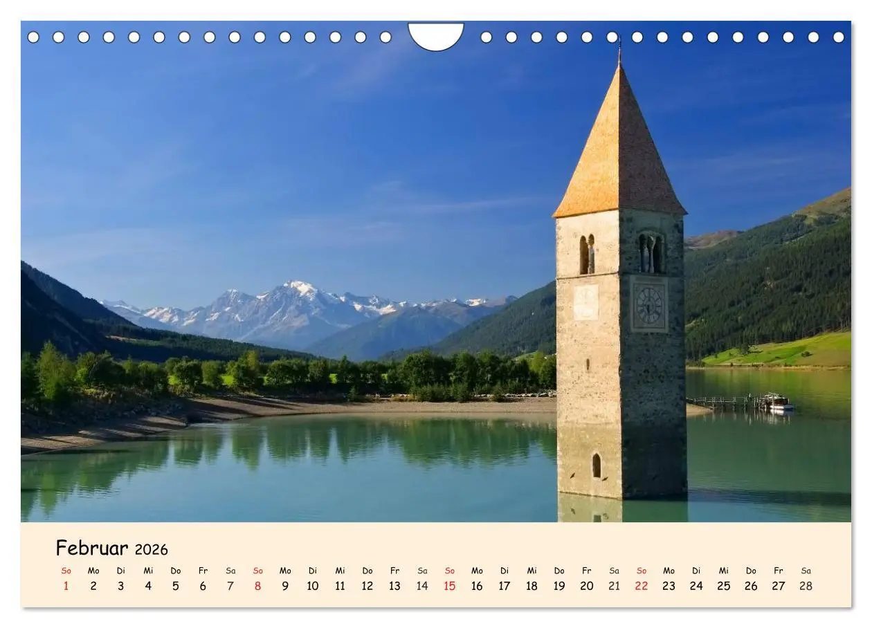 Bild: 9783457957738 | Südtirol - Zwischen Ortler und Dolomiten (Wandkalender 2026 DIN A4...