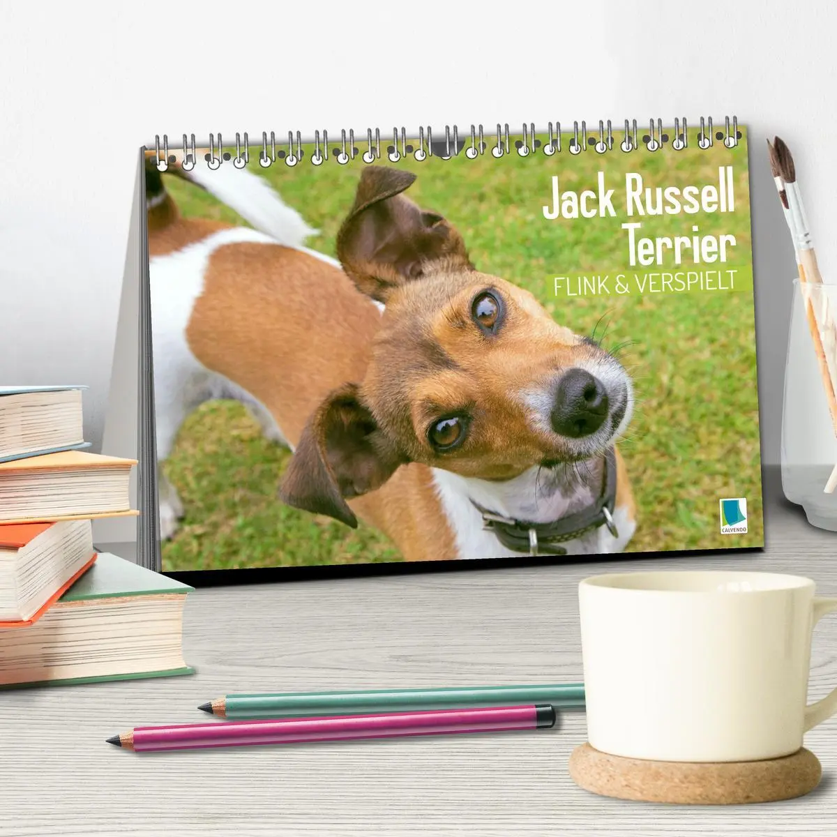 Bild: 9783516597738 | Jack Russell Terrier: flink und verspielt (Tischkalender 2026 DIN...