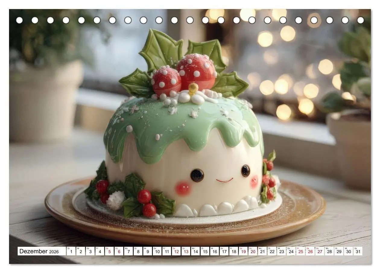 Bild: 9783516737738 | Kawaii-Glücksmomente (Tischkalender 2026 DIN A5 quer), CALVENDO...