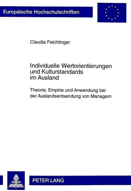 Cover: 9783631337738 | Individuelle Wertorientierungen und Kulturstandards im Ausland | Buch