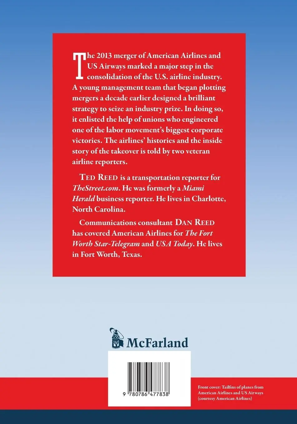 Rückseite: 9780786477838 | American Airlines, US Airways and the Creation of the World's...