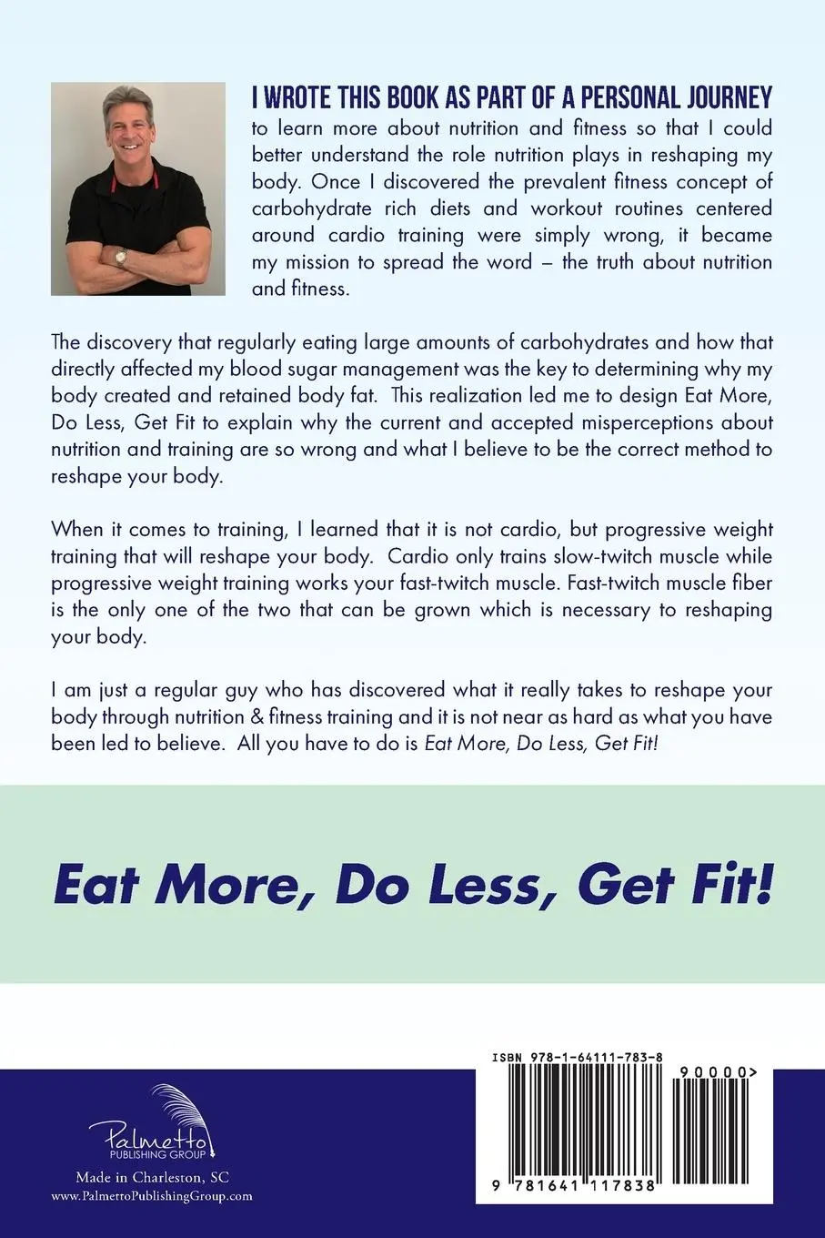 Rückseite: 9781641117838 | Eat More, Do Less, Get Fit | Health and Fitness for Everyone | Collins