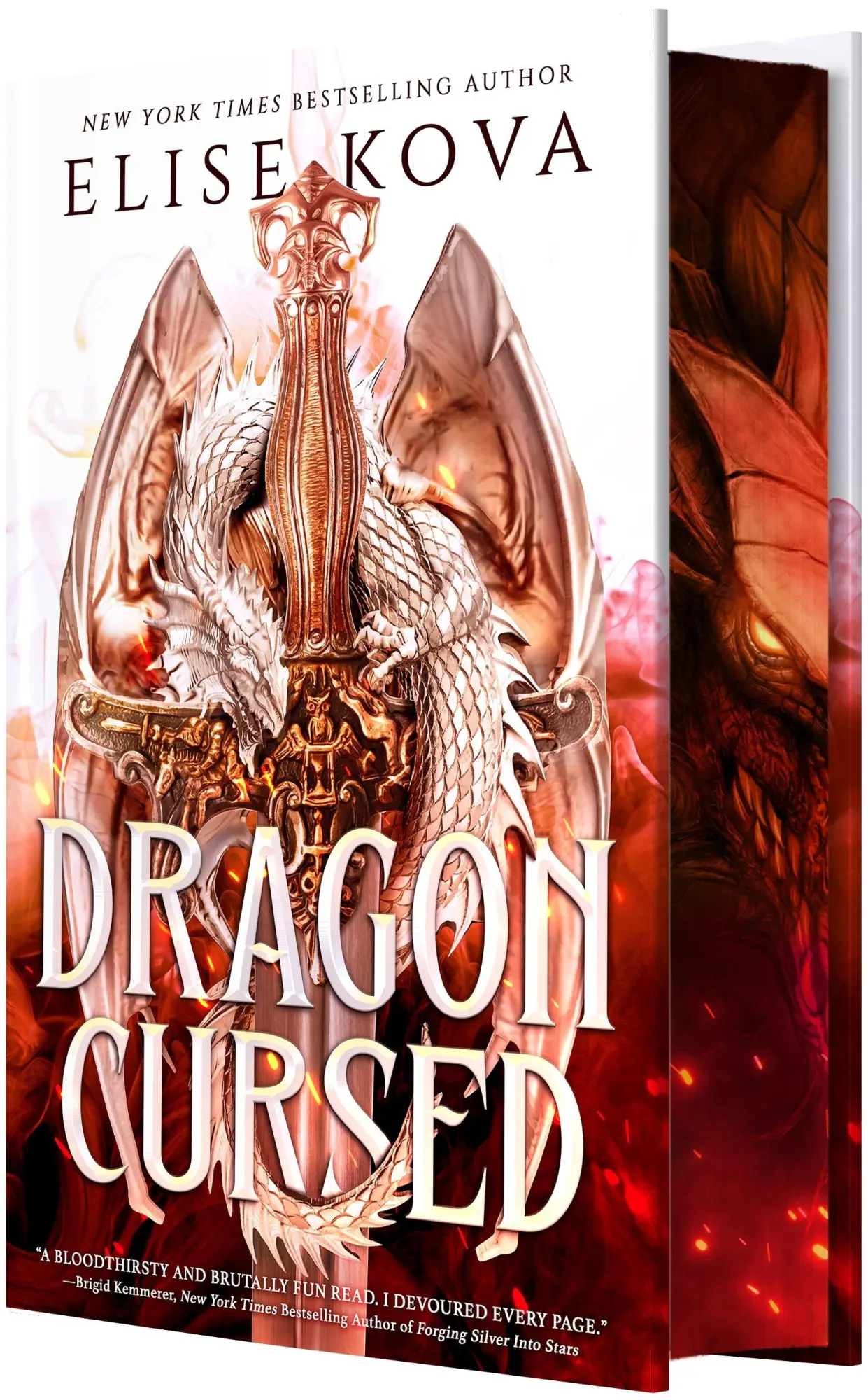 Cover: 9781649377838 | Dragon Cursed | A Slow-Burn Dragon Romantasy | Elise Kova | Buch