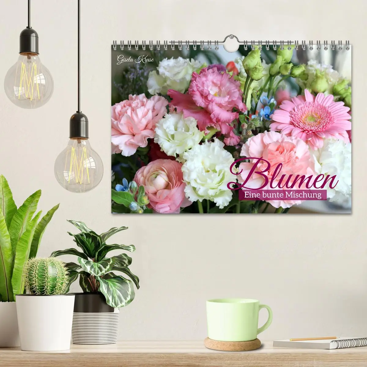 Bild: 9783457257838 | Blumen - Eine bunte Mischung (Wandkalender 2026 DIN A4 quer),...