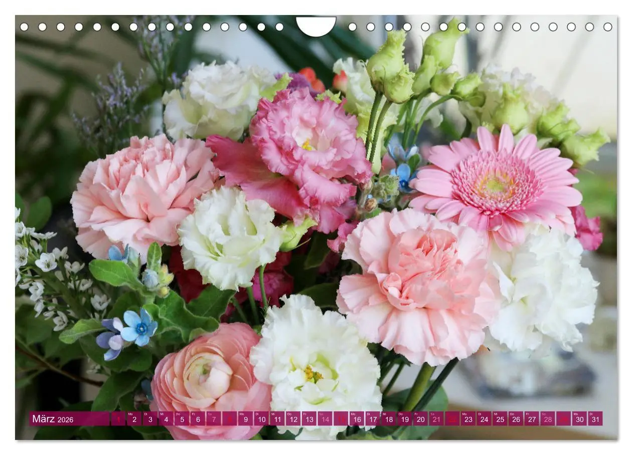 Bild: 9783457257838 | Blumen - Eine bunte Mischung (Wandkalender 2026 DIN A4 quer),...