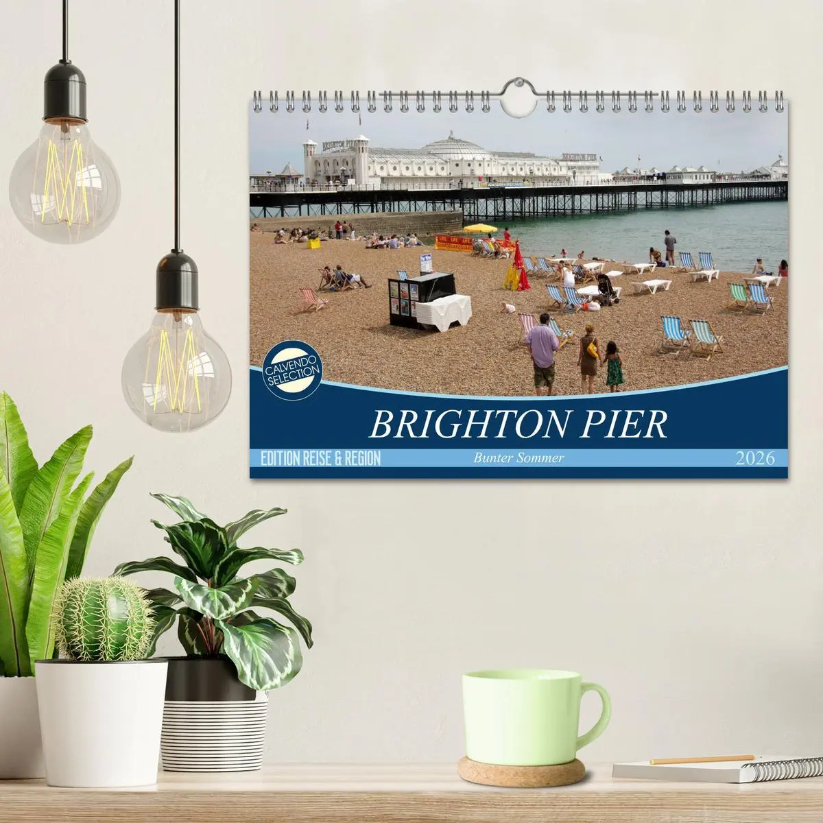Bild: 9783457877838 | Brighton Pier Bunter Sommer (Wandkalender 2026 DIN A4 quer),...