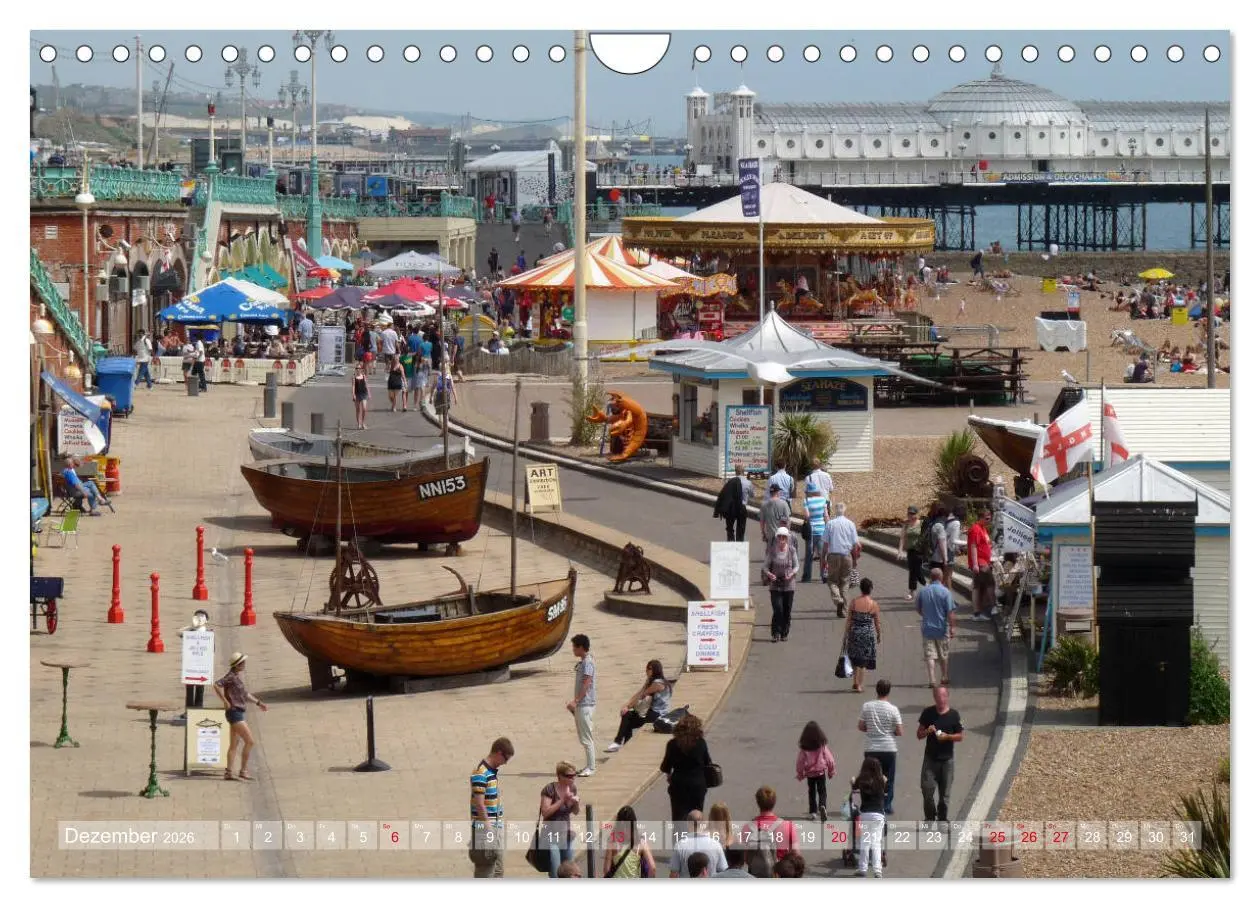 Bild: 9783457877838 | Brighton Pier Bunter Sommer (Wandkalender 2026 DIN A4 quer),...
