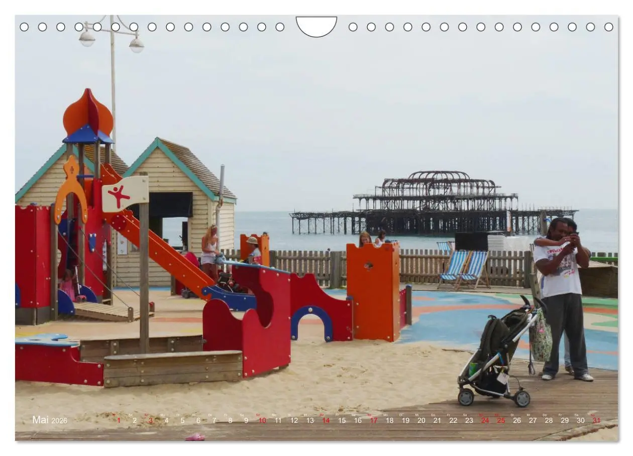 Bild: 9783457877838 | Brighton Pier Bunter Sommer (Wandkalender 2026 DIN A4 quer),...