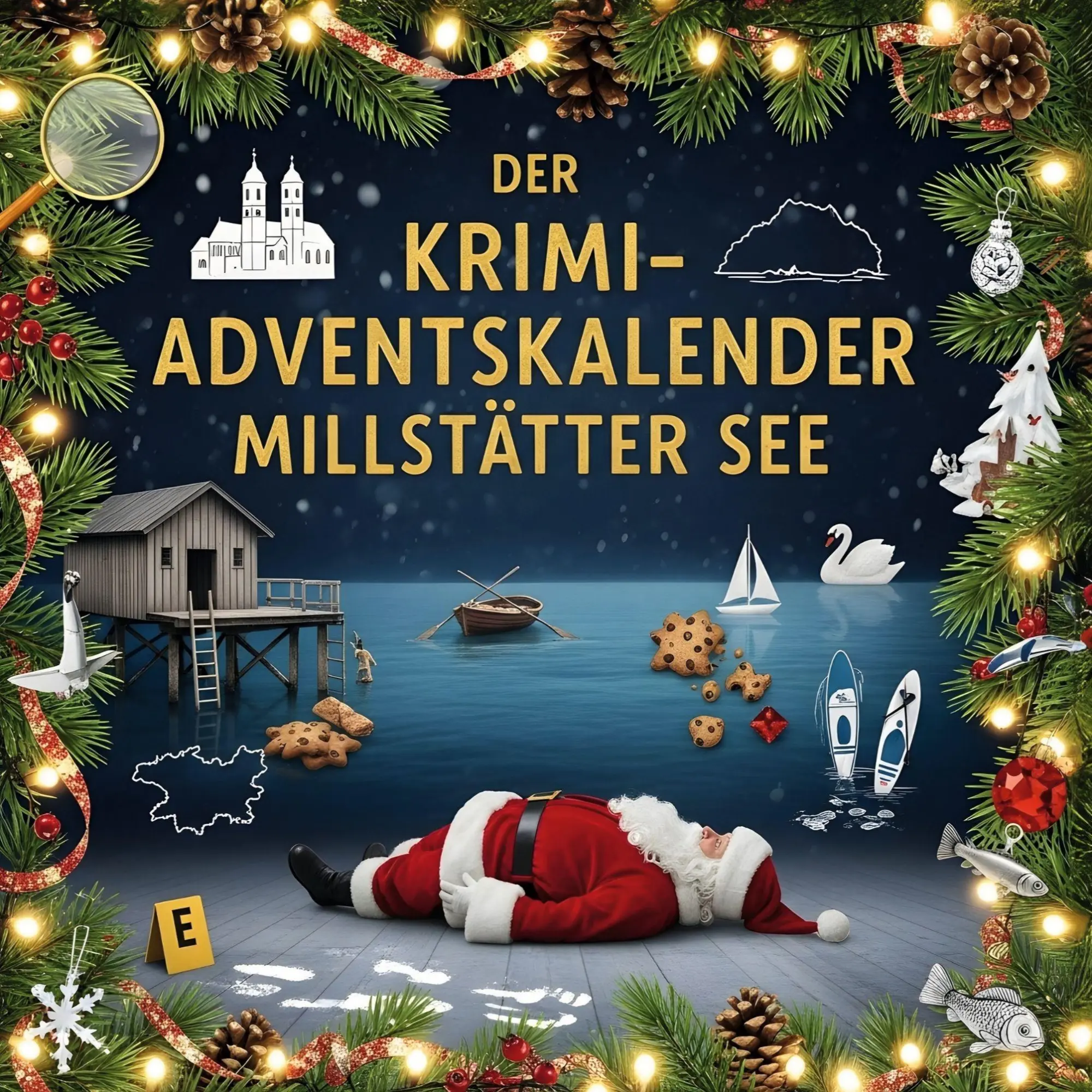 Cover: 9783695307838 | Der Krimi-Adventskalender Millstätter See | Emma Schröder | Buch