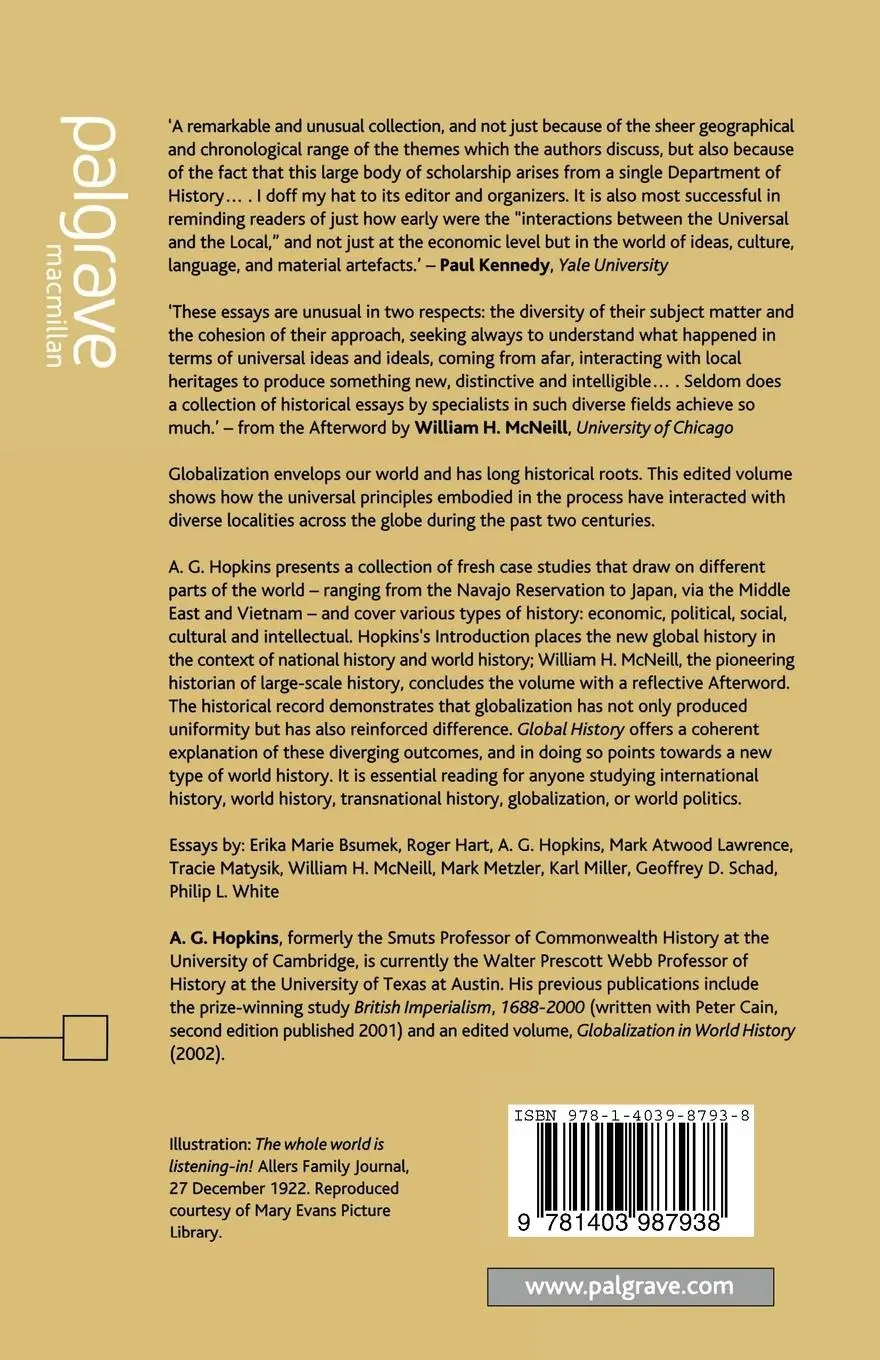 Rückseite: 9781403987938 | Global History | Interactions Between the Universal and the Local