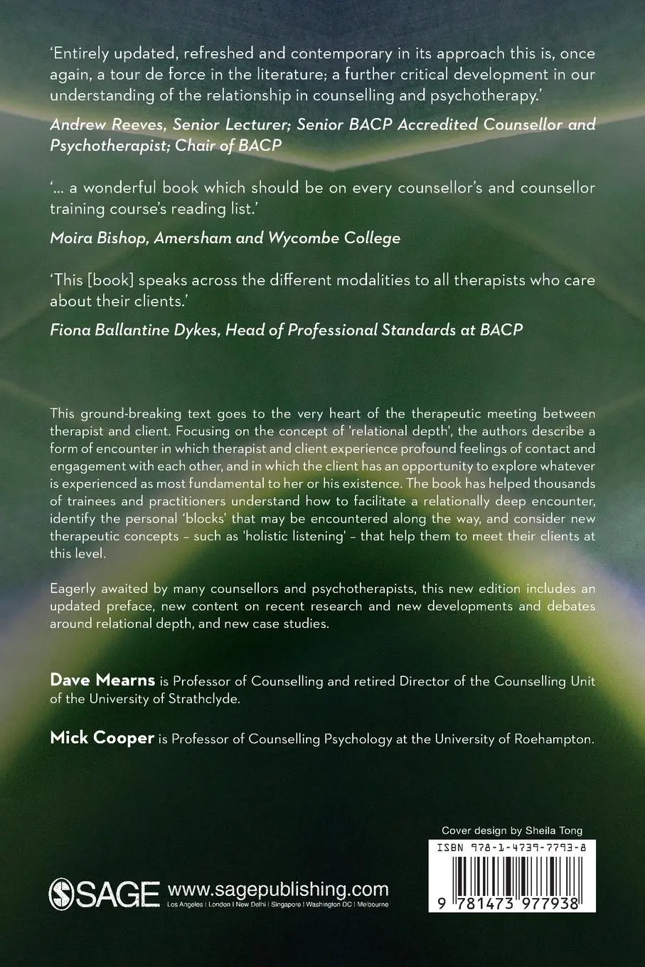 Rückseite: 9781473977938 | Working at Relational Depth in Counselling and Psychotherapy | Buch
