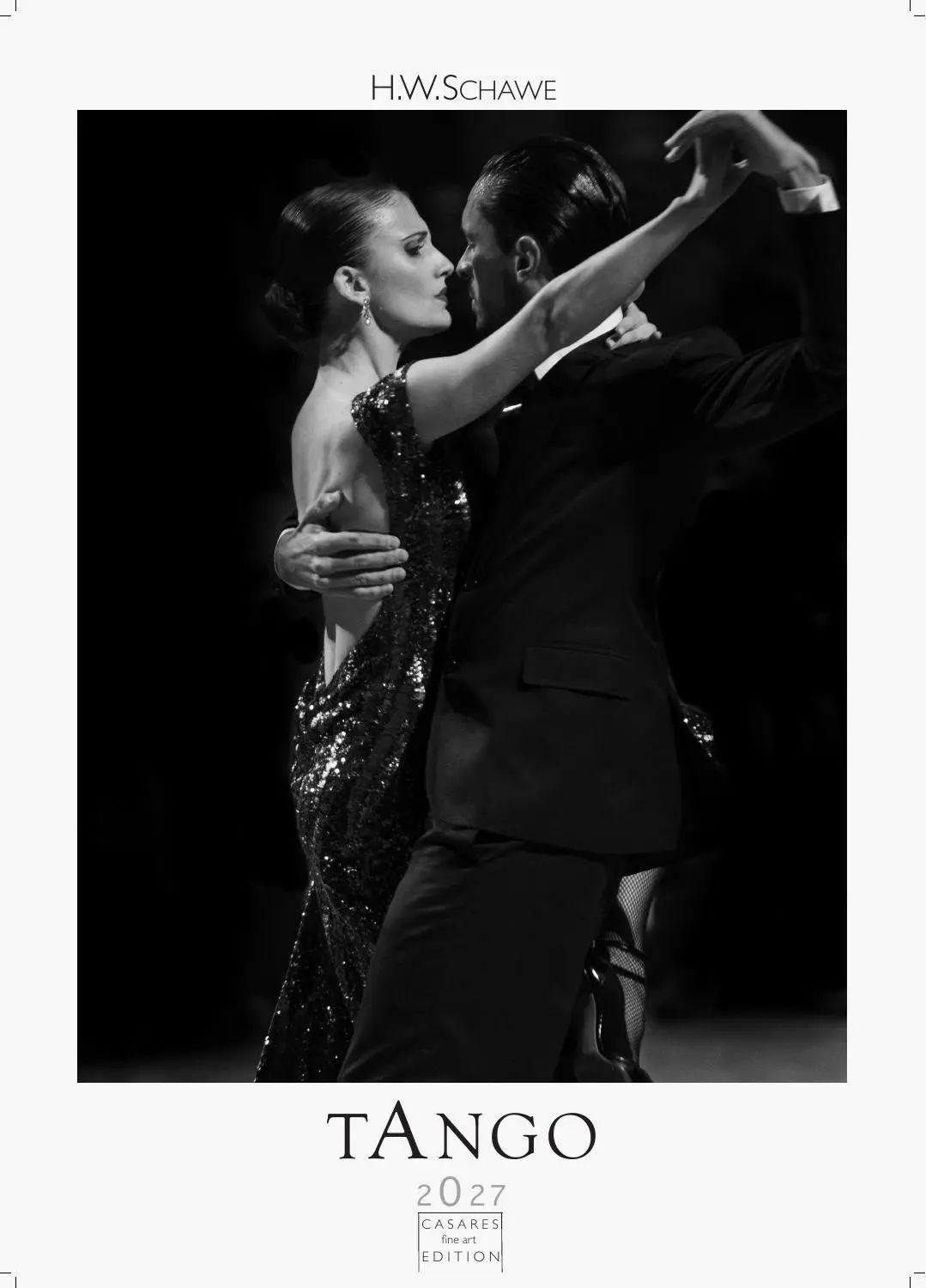 Cover: 9781835247938 | Tango schwarz-weiss Kalender 2027 - Wandkalender Fotokalender...