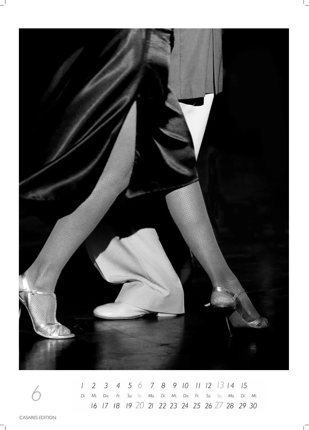 Bild: 9781835247938 | Tango schwarz-weiss Kalender 2027 - Wandkalender Fotokalender...