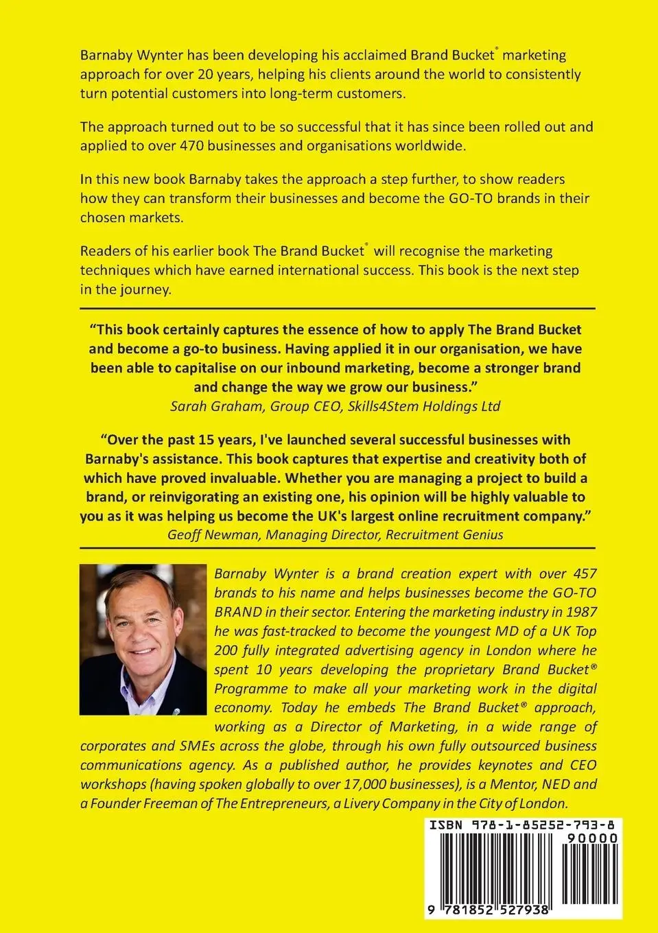 Rückseite: 9781852527938 | Become the GO-TO BRAND | Barnaby Wynter | Taschenbuch | Englisch