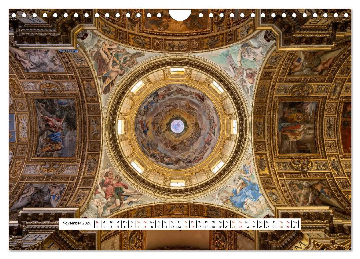 Bild: 9783516647938 | Gewölbe des Glaubens - Kirchendecken Europas (Wandkalender 2026 DIN...