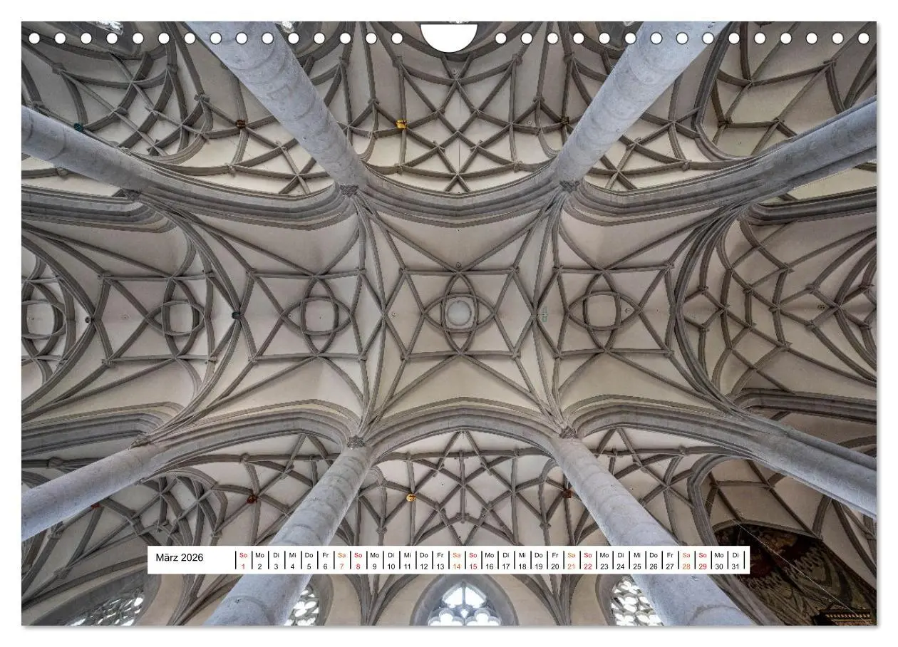 Bild: 9783516647938 | Gewölbe des Glaubens - Kirchendecken Europas (Wandkalender 2026 DIN...