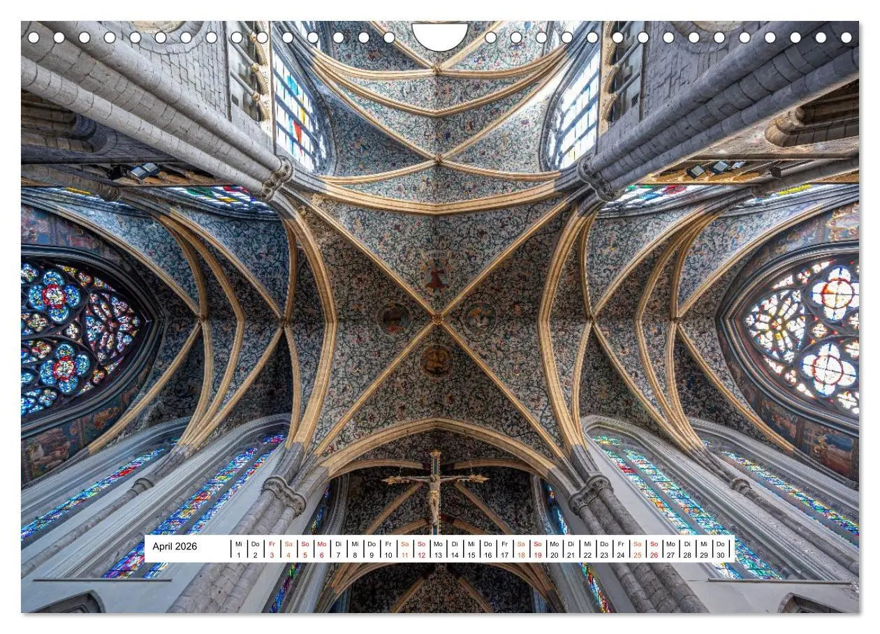 Bild: 9783516647938 | Gewölbe des Glaubens - Kirchendecken Europas (Wandkalender 2026 DIN...