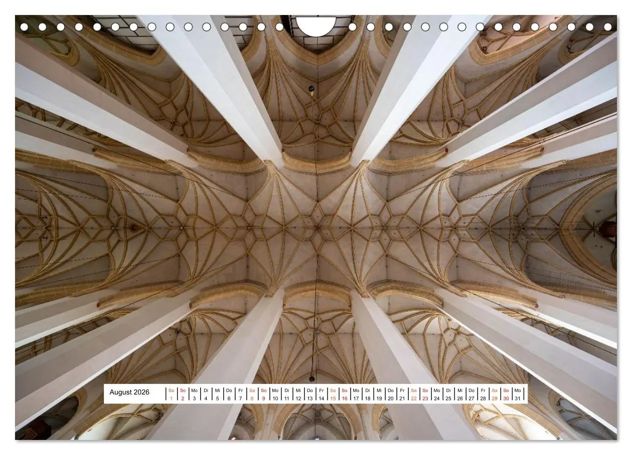 Bild: 9783516647938 | Gewölbe des Glaubens - Kirchendecken Europas (Wandkalender 2026 DIN...