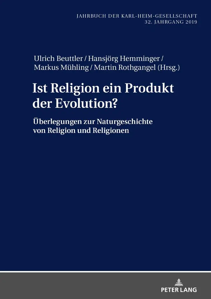 Cover: 9783631797938 | Ist Religion ein Produkt der Evolution? | Hansjörg Hemminger (u. a.)