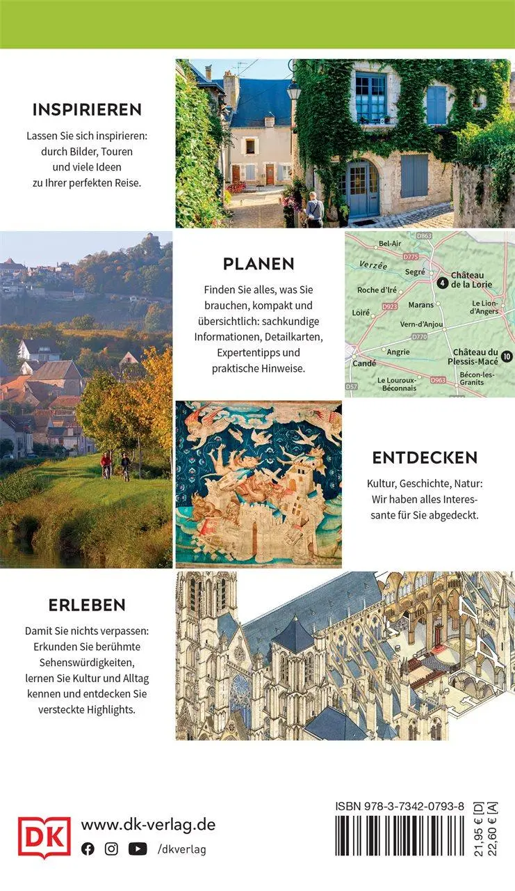 Rückseite: 9783734207938 | Vis-à-Vis Reiseführer Loire-Tal | Mit detailreichen 3-D-Illustrationen