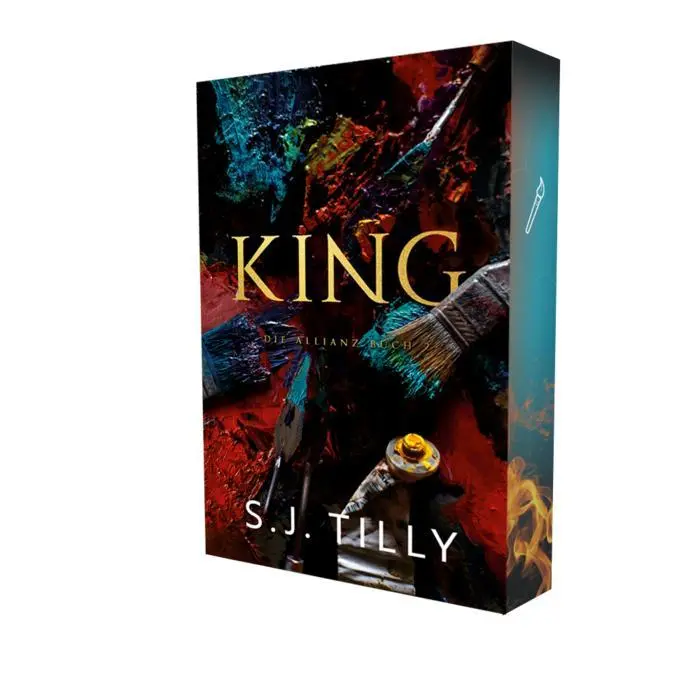 Cover: 9783989427938 | King | Eine Dark Mafia Romance Mit wunderschönem Farbschnitt | Tilly