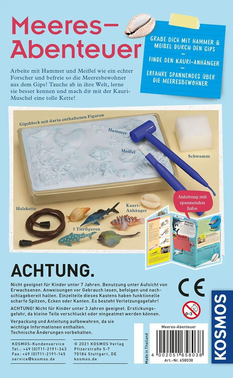 Bild: 4002051658038 | Meeres-Abenteuer | Experimentierkasten | Spiel | Brettspiel | 658038